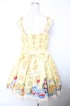画像2: Angelic Pretty / Honey Cakeラウンドジャンパースカート  イエロー Y-25-12-04-140-AP-OP-SZ-ZY (2)