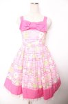 画像1: Angelic Pretty / ホイップマジック胸リボンジャンパースカート  ピンク Y-25-12-04-141-AP-OP-SZ-ZY (1)