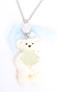 Q-pot. / ポーラーベアーホワイトチョコレートクッキーネックレス  ホワイトチョコレート Y-25-12-04-013-QP-AC-SZ-ZY