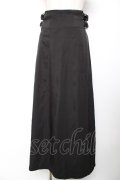 axes femme / ハイウエストロングスカート F 黒 Y-25-12-04-145-AX-SK-SZ-ZY