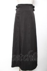 axes femme / ハイウエストロングスカート F 黒 Y-25-12-04-145-AX-SK-SZ-ZY