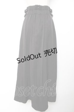 画像2: axes femme / ハイウエストロングスカート F 黒 Y-25-12-04-145-AX-SK-SZ-ZI