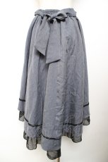 画像2: axes femme / フィッシュテールスカート M グレー Y-25-12-04-147-AX-SK-SZ-ZI (2)