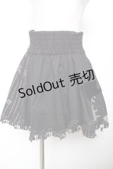 HANGRY&ANGRY / キャラクターモチーフ切替スカート  黒 Y-25-12-04-151-HN-SK-SZ-ZY