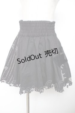 画像1: HANGRY&ANGRY / キャラクターモチーフ切替スカート  黒 Y-25-12-04-151-HN-SK-SZ-ZY