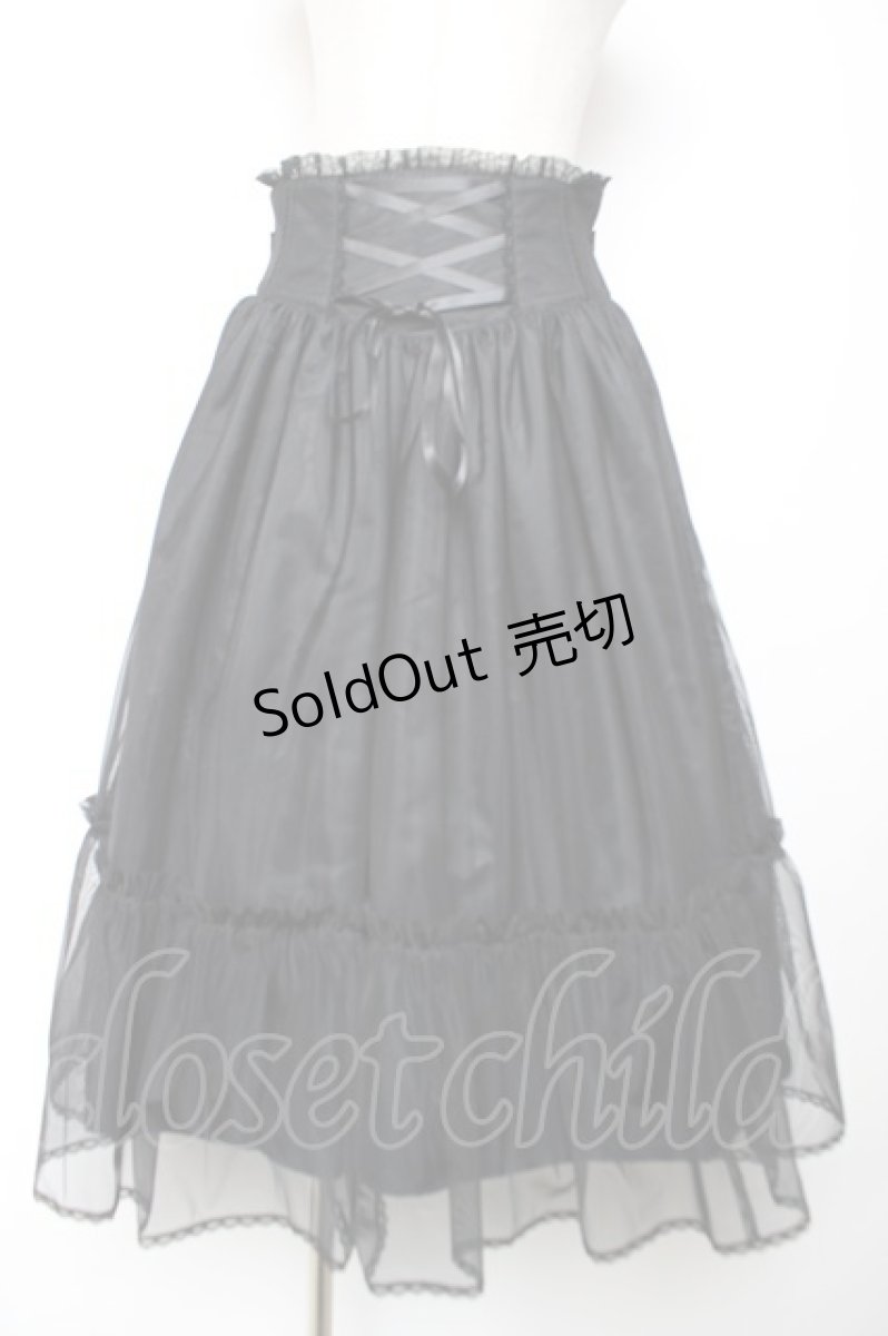 画像1: Angelic Pretty / Cinema Ladyスカート  黒 Y-25-12-04-152-AP-SK-SZ-ZI (1)