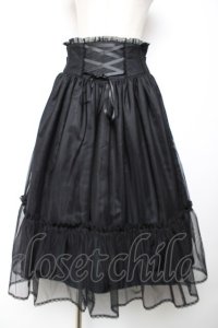 Angelic Pretty / Cinema Ladyスカート  黒 Y-25-12-04-152-AP-SK-SZ-ZY