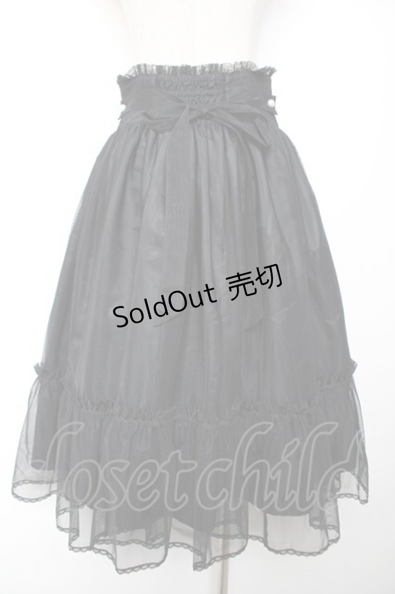 画像2: Angelic Pretty / Cinema Ladyスカート  黒 Y-25-12-04-152-AP-SK-SZ-ZI (2)