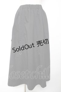 Drug Honey / Dリング付きスカート  黒 Y-25-12-04-153-PU-SK-SZ-ZY