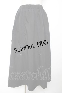 画像1: Drug Honey / Dリング付きスカート  黒 Y-25-12-04-153-PU-SK-SZ-ZY