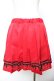 画像2: LISTEN FLAVOR / メルティーラインプリーツスカート  赤 Y-25-12-04-156-PU-SK-SZ-ZY (2)