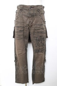 ALGONQUINS / フラップ付きパンツ F カーキ Y-25-12-04-160-AL-PA-SZ-ZY