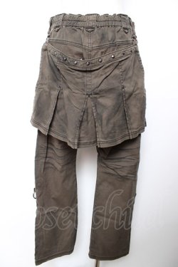 画像2: ALGONQUINS / フラップ付きパンツ F カーキ Y-25-12-04-160-AL-PA-SZ-ZY