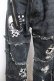 画像3: Deorart / ダメージ加工入りデニムパンツ S 黒 Y-25-12-04-161-PU-PA-SZ-ZY (3)