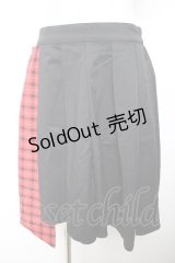 WORLD WIDE LOVE！(Rydia) / ぺろんちょ付きプリーツスカート 1 黒×赤 Y-25-12-04-163-PU-SK-SZ-ZY