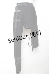 NieR Clothing / SEXY STYLISH PANTS  黒 Y-25-12-04-168-PU-PA-SZ-ZY
