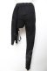 画像2: NieR Clothing / SEXY STYLISH PANTS  黒 Y-25-12-04-168-PU-PA-SZ-ZY (2)
