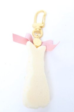 画像2: Q-pot. / ミルクなうさぎクッキーキーチャーム  ミルク Y-25-12-04-016-QP-AC-SZ-ZY