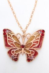 axes femme / 蝶モチーフネックレス   Y-25-12-04-018-AX-CO-SZ-ZY