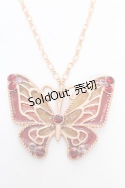画像1: axes femme / 蝶モチーフネックレス   Y-25-12-04-018-AX-CO-SZ-ZY