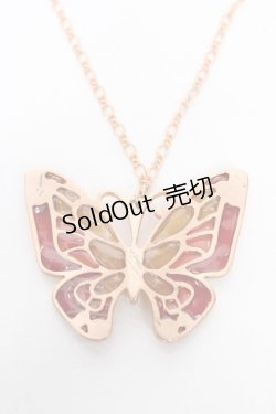 画像2: axes femme / 蝶モチーフネックレス   Y-25-12-04-018-AX-CO-SZ-ZY