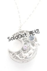 axes femme / ムーンキャット ネックレス  シルバー Y-25-12-04-019-AX-AC-SZ-ZY