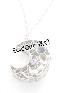 axes femme / ムーンキャット ネックレス  シルバー Y-25-12-04-019-AX-AC-SZ-ZY
