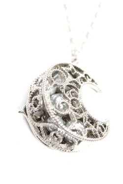 画像2: axes femme / ムーンキャット ネックレス  シルバー Y-25-12-04-019-AX-AC-SZ-ZY