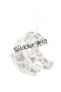 画像2: axes femme / ムーンキャット ネックレス  シルバー Y-25-12-04-019-AX-AC-SZ-ZY