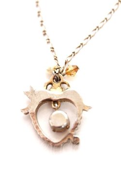 画像2: axes femme / ハートアローネックレス  ゴールド Y-25-12-04-020-AX-AC-SZ-ZY