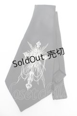 BPN / プリントネクタイ  黒 Y-25-12-04-023-GO-ZA-SZ-ZY