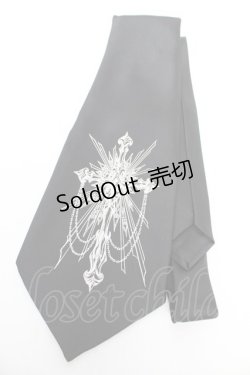 画像1: BPN / プリントネクタイ  黒 Y-25-12-04-023-GO-ZA-SZ-ZY