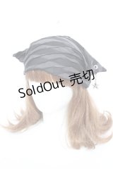 PEACE NOW / /ボーダーネコ耳帽子  黒×グレー Y-25-12-04-028-PU-AC-SZ-ZY