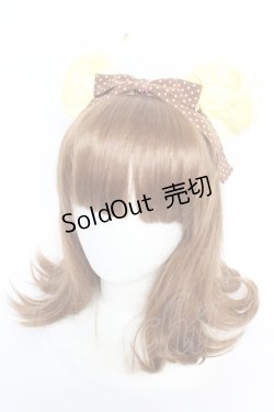 画像1: Angelic Pretty / Honey Bear's Cafeカチューシャ  ブラウン Y-25-12-04-029-AP-AC-SZ-ZY