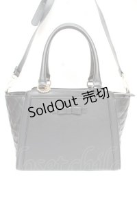 ｍ petit by misako / サンリオキャラクターズ チャーム付き 2way バッグ  中黒 Y-25-12-04-032-LO-ZA-SZ-ZY