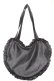 画像2: ATELIER PIERROT / Heart Frill Tote Bag  黒 Y-25-12-04-033-EL-BG-SZ-ZY (2)