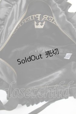 画像3: ATELIER PIERROT / Heart Frill Tote Bag  黒 Y-25-12-04-033-EL-BG-SZ-ZY