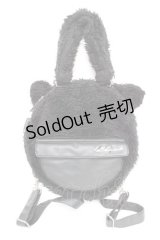 HELL CAT PUNKS / ネコミミファーバッグ  黒 Y-25-12-04-034-PU-BG-SZ-ZY