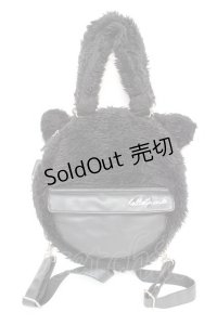 HELL CAT PUNKS / ネコミミファーバッグ  黒 Y-25-12-04-034-PU-BG-SZ-ZY