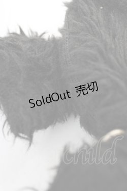 画像3: HELL CAT PUNKS / ネコミミファーバッグ  黒 Y-25-12-04-034-PU-BG-SZ-ZY