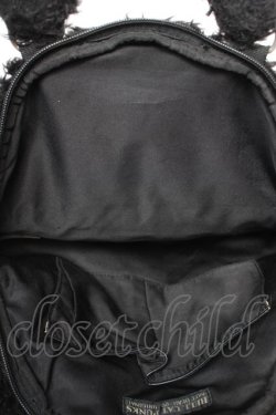 画像5: HELL CAT PUNKS / ネコミミファーバッグ  黒 Y-25-12-04-034-PU-BG-SZ-ZY