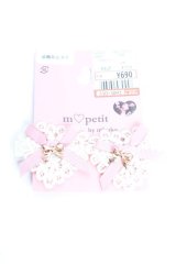 m petit by misako / AM2Pクリップ  ピンク Y-25-12-05-001-LO-AC-SZ-ZY