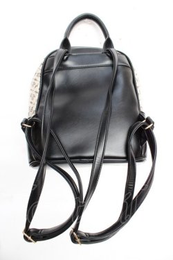 画像2: axes femme / モノグラム柄ミニリュック F 黒 Y-25-12-05-040-AX-BG-SZ-ZY