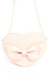 ｍ petit by misako / ハートポシェット  中桃 Y-25-12-05-042-LO-BG-SZ-ZY