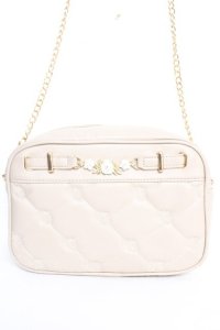 axes femme / バラ刺繍キルトショルダーバック F グレージュ Y-25-12-05-043-AX-BG-SZ-ZY