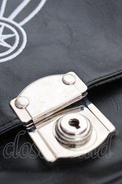 画像4: Restyle / 六芒星刺繍バック  黒 Y-25-12-05-045-GO-BG-SZ-ZY