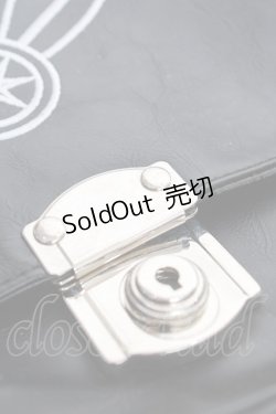 画像4: Restyle / 六芒星刺繍バック  黒 Y-25-12-05-045-GO-BG-SZ-ZY