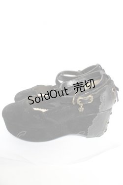 画像2: axes femme POETIQUE / 厚底ボリュームヒールパンプス  黒Y-25-12-05-046-AX-SH-SZ-ZTK030