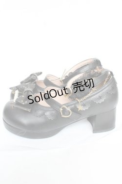 画像2: 老董世家 / スターリボンパンプス  黒 Y-25-12-05-047-LO-SH-SZ-ZY