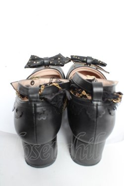 画像3: 老董世家 / スターリボンパンプス  黒 Y-25-12-05-047-LO-SH-SZ-ZY